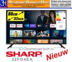 Sharp 32FG4 Goedkope Nieuwe Android Smart TV Chromecast, Audio, Tv en Foto, Nieuw, HD Ready (720p), Sharp, Smart TV