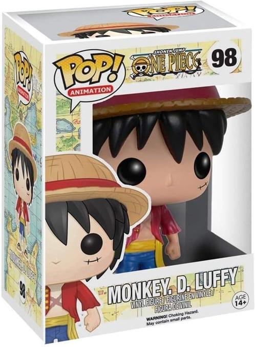 Funko Pop! - One Piece Mokey D. Luffy #98 | Funko - Hobby, Verzamelen, Poppetjes en Figuurtjes, Nieuw, Verzenden