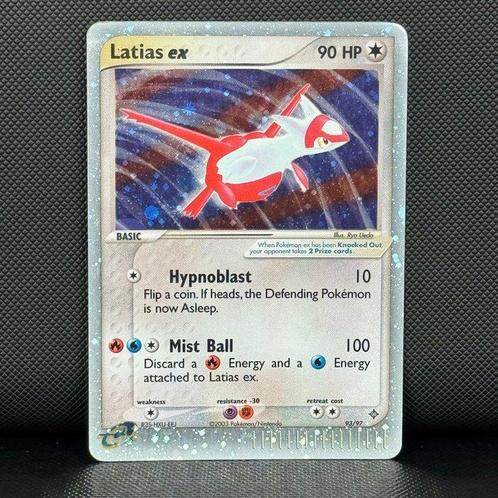 Pokémon Card - Latias ex #93 EX Dragon - Pokémon, Hobby en Vrije tijd, Verzamelkaartspellen | Pokémon