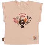 T-shirt Jungle Welcome (pink), Kinderen en Baby's, Babykleding | Maat 62, Nieuw, Meisje, Frogs and Dogs, Verzenden