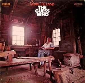 LP gebruikt - The Guess Who - Share The Land, Cd's en Dvd's, Vinyl | Rock, Zo goed als nieuw, Verzenden