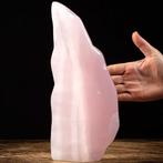 Mangaan Roze Calciet - Natuurlijke Vrije Vorm - Eersteklas, Verzamelen, Mineralen en Fossielen