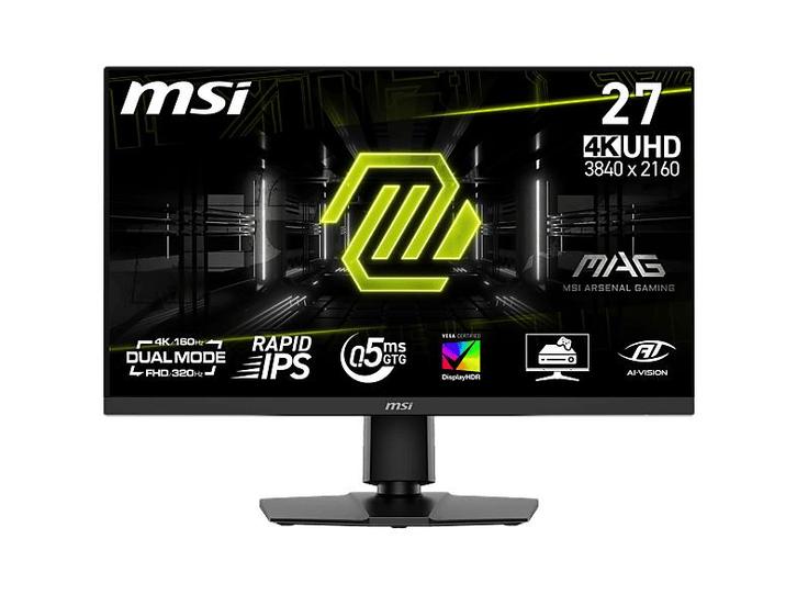Msi - Ultra HD 4K  Monitor - 27 inch, Computers en Software, Monitoren, IPS, In hoogte verstelbaar, Ultra HD (4K), Nieuw, Verzenden