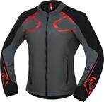 IXS Moto Dynamic Grijs Rood Textiele Motorjas, Motoren, Kleding | Motorkleding, Nieuw met kaartje, Jas | textiel, IXS, Heren