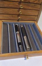 Zonder Minimumprijs - Bureauset - pen cabinet cherry wood -, Verzamelen, Pennenverzamelingen, Nieuw
