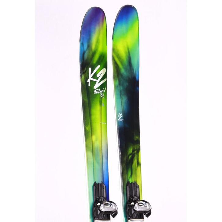 170 dames skis K2 FULLUVIT 95, woodcore, konic technology,, Sport en Fitness, Skiën en Langlaufen, Gebruikt, Verzenden