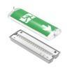 LED noodverlichting opbouw Zwart 3W 6500K IP66 inclusief..., Ophalen of Verzenden, Nieuw