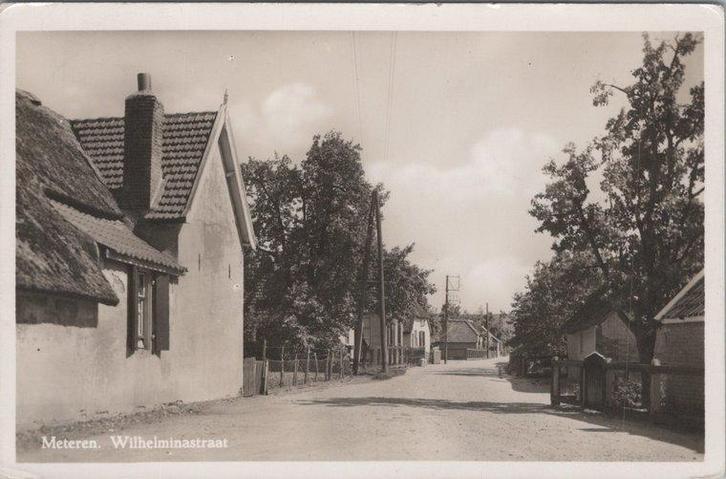 METEREN - Wilhelminastraat, Verzamelen, Ansichtkaarten | Nederland, Verzenden