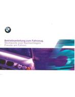 1998 BMW 5 SERIE INSTRUCTIEBOEKJE DUITS, Auto diversen, Handleidingen en Instructieboekjes