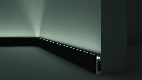 Wallstyl  IL10 BLACK (80 x 23 mm), HDPS, lengte 2 m, Huis en Inrichting, Stoffering | Behang, Ophalen of Verzenden