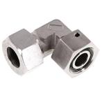 M26x1.5 x 18L RVS Verstelbaar L-Fitting 90graden met, Verzenden, Nieuw