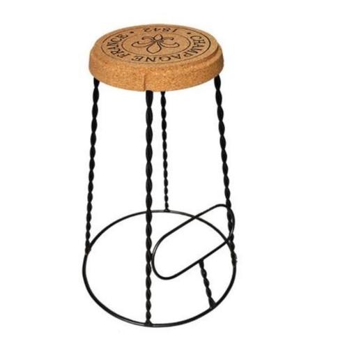 kurk tafel kruk - metalen frame - barkruk formaat XL, Huis en Inrichting, Woonaccessoires | Overige, Ophalen of Verzenden