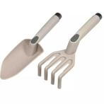 Benson Tuingereedschap set - 2-delig - kunststof - beige..., Ophalen of Verzenden, Nieuw