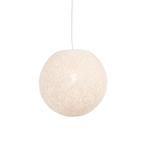 Landelijke hanglamp wit 35 cm - Corda, Huis en Inrichting, Lampen | Hanglampen, Nieuw, Overige stijlen