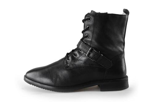 Cafe Moda Veterboots in maat 40 Zwart | 10% extra korting, Kleding | Dames, Schoenen, Zwart, Zo goed als nieuw, Overige typen