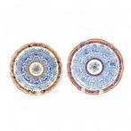 Royal Worcester - Pair of Victorian Royal Lily pattern, Antiek en Kunst