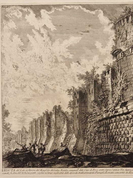 Italië - Roma; Giovanni Battista Piranesi (1720-1778) -, Boeken, Atlassen en Landkaarten