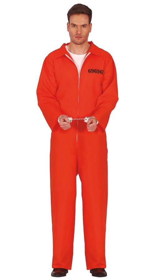 Boevenpak Oranje Heren, Kleding | Heren, Carnavalskleding en Feestkleding, Nieuw, Verzenden