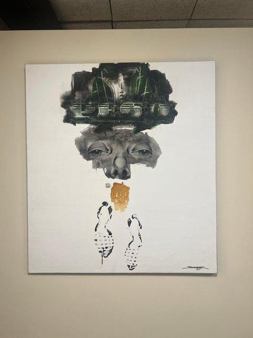 Duwane Coates (XX) - No title, Antiek en Kunst, Kunst | Schilderijen | Modern