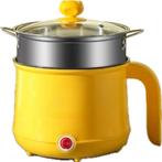 Noodle pan / Elektrische pan - Koken - Tafelen - Geel, Huis en Inrichting, Keuken | Potten en Pannen, Kookpan of Snelkookpan, Verzenden