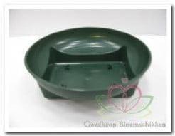 Oasis Square Round Bowl Groen alternatief 016350, Huis en Inrichting, Woonaccessoires | Kunstplanten en Kunstbloemen, Nieuw, Ophalen of Verzenden