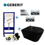 Geberit UP100 Toiletset Compleet | Inbouwreservoir | Civita, Ophalen of Verzenden, Nieuw, Overige typen