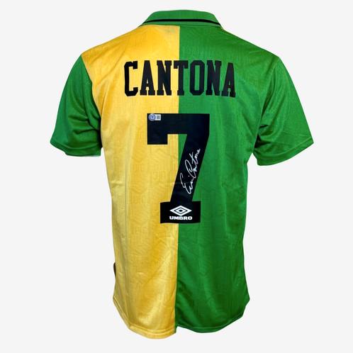 Eric Cantona Signed Manchester United Football Shirt, Verzamelen, Sportartikelen en Voetbal, Ophalen of Verzenden