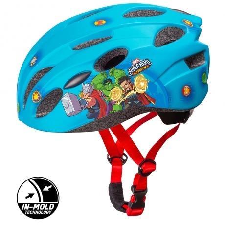 Seven Polska Kinderhelm Fietshelm S Avengers Blauw, Fietsen en Brommers, Fietsaccessoires | Fietshelmen, Nieuw
