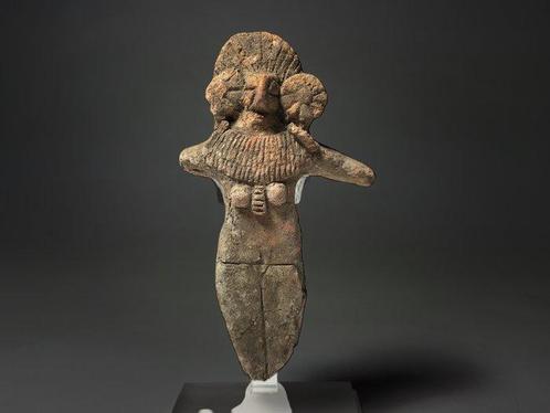 Vanuit Jeruzalem, Oud ijzertijd terracotta beeld van, Verzamelen, Mineralen en Fossielen
