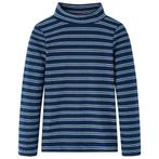 vidaXL Kindershirt met lange mouwen 104 marineblauw, Verzenden, Nieuw