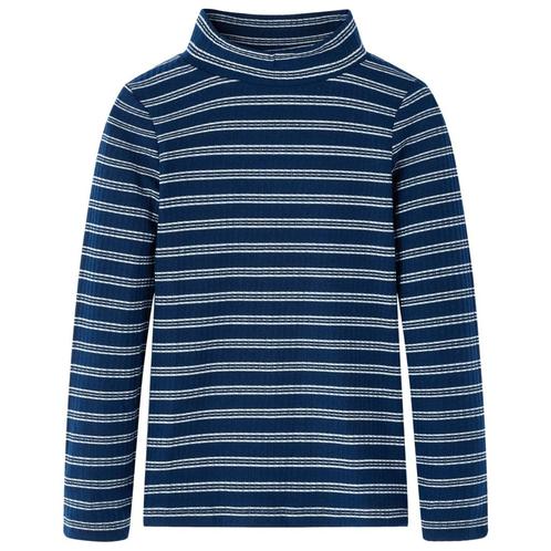 vidaXL Kindershirt met lange mouwen 104 marineblauw, Kinderen en Baby's, Kinderkleding | Overige, Nieuw, Verzenden