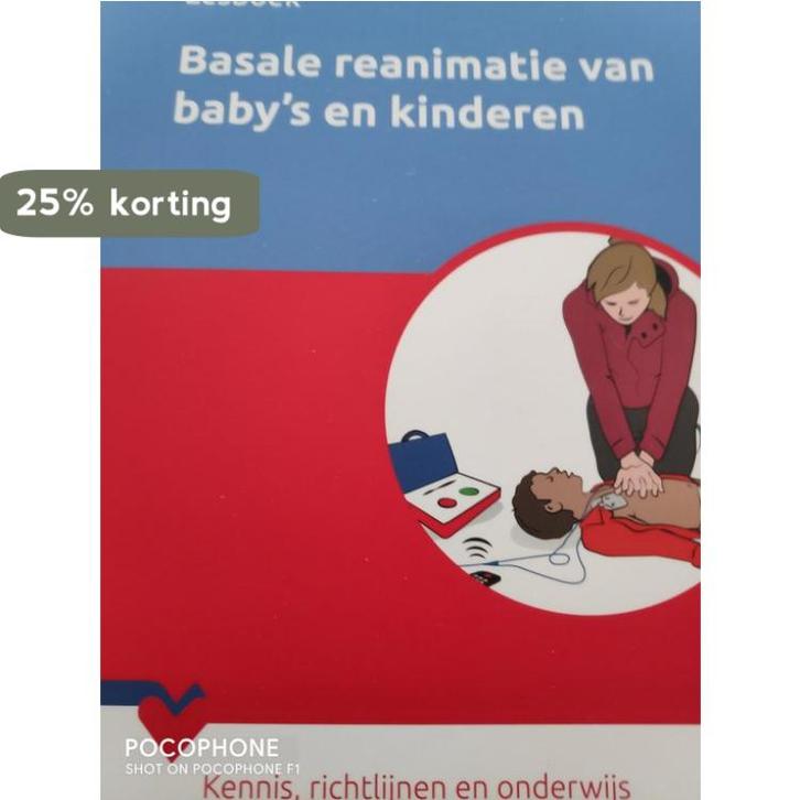 Lesboek: Basale Reanimatie van Babys en Kinderen PBLS, Boeken, Overige Boeken, Zo goed als nieuw, Verzenden
