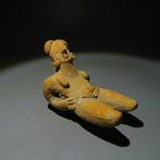 Colima, West-Mexico Terracotta Vrouwelijke figuur. 200, Verzamelen, Mineralen en Fossielen