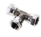 T-koppeling G1/2 Binnendraad RVS Hydrauliek 300bar, Verzenden, Nieuw