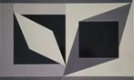 Victor Vasarely (1906-1997) - Hommage à Malevitch, 1953,, Antiek en Kunst
