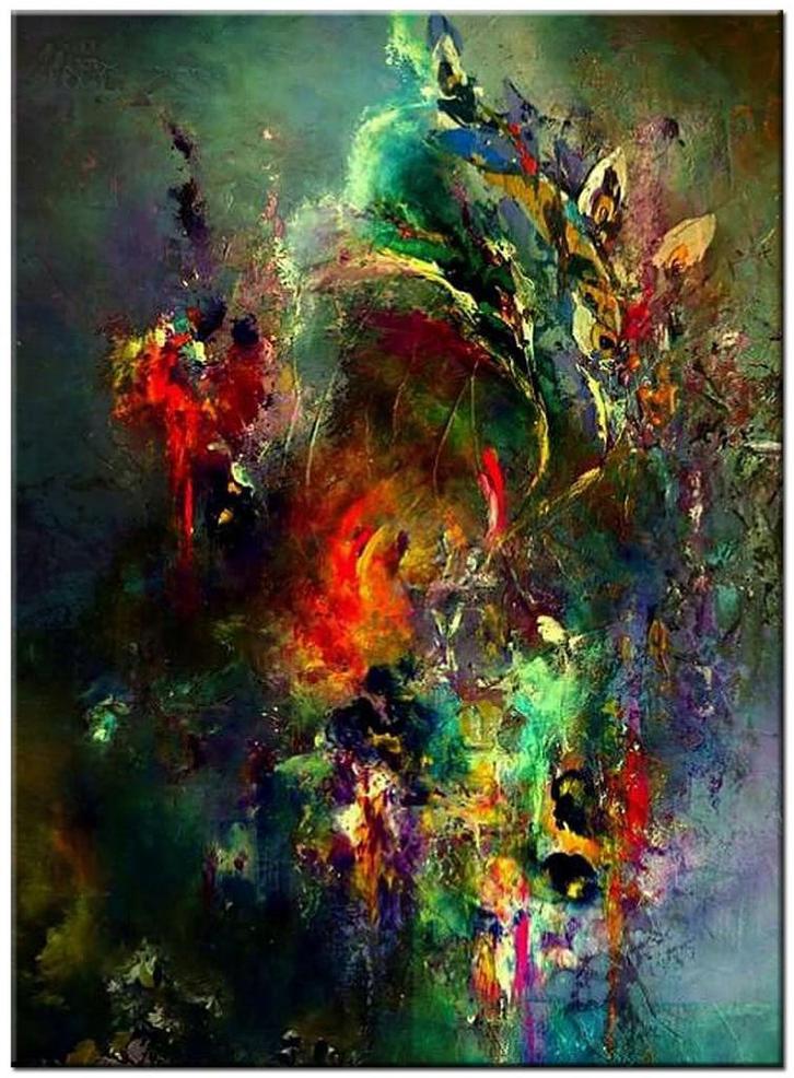 Abstracte Schilderijen Te Koop - Goedkoopste van Nederland!, Antiek en Kunst, Kunst | Schilderijen | Abstract, Ophalen of Verzenden