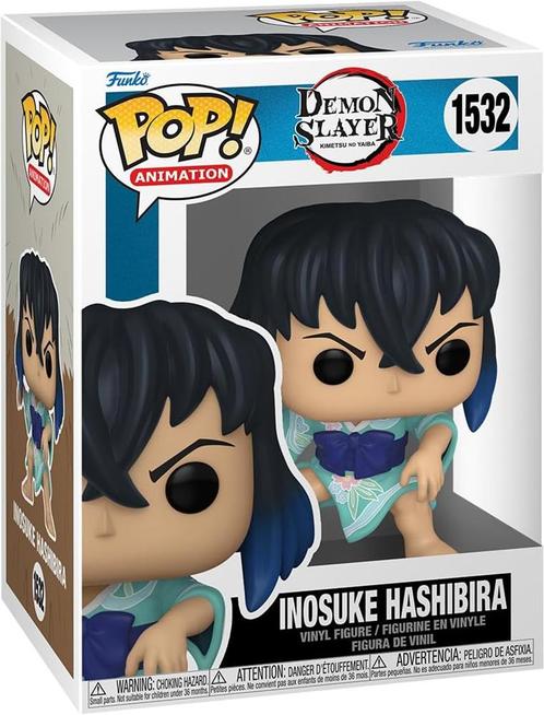 Funko Pop! - Demon Slayer Inosuke in Kimono #1532 | Funko -, Verzamelen, Poppetjes en Figuurtjes, Nieuw, Verzenden