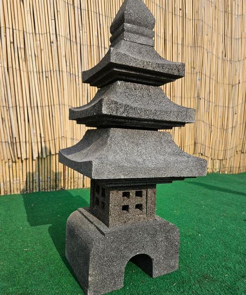 Pagode - Japanse lantaarn - tempel - winterhard! Exclusief, Tuin en Terras, Tuinbeelden, Overige typen, Nieuw, Steen, Ophalen of Verzenden