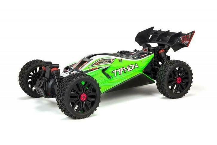 Arrma Typhon Mega buggy RTR - Groen - TopRC.nl, Hobby en Vrije tijd, Modelbouw | Radiografisch | Auto's, Auto offroad, Elektro