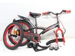 Volare Thombike Kinderfiets - Jongens - 18 inch - Zwart Rood, Fietsen en Brommers, Fietsen | Kinderfietsjes, Verzenden, Zo goed als nieuw