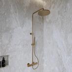 Opbouw Regendouche Set BWS Cemal Thermostatisch Geborsteld, Doe-het-zelf en Verbouw, Sanitair, Ophalen of Verzenden, Nieuw, Kraan