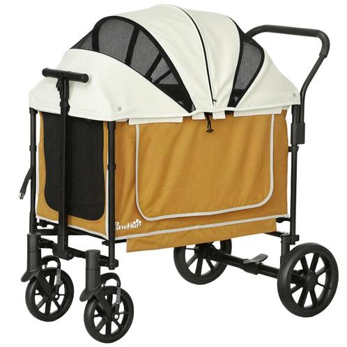 TRUUSK Hondenwagen Opvouwbare Hondenbuggy Voor Honden & Katt, Dieren en Toebehoren, Honden-accessoires, Nieuw, Verzenden