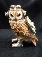 Beeldje Steampunk Uil - Beeldje, Uil Steampunk - 20 cm -