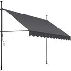 Klemluifel met zwengel, in hoogte verstelbaar - 300 x 180 cm, Verzenden, Nieuw