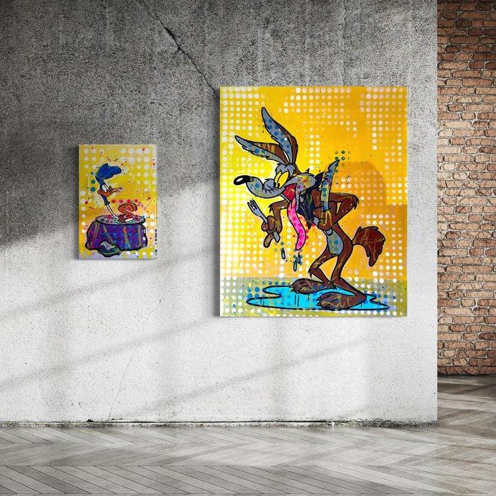 Moabit - Wile E. Coyote and the Road Runner X Gotcha,, Antiek en Kunst, Kunst | Designobjecten