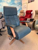 Outlet Sta op stoel relax fauteuil gratis bezorgd/garantie, Huis en Inrichting, Fauteuils, Verzenden, Nieuw, Leer