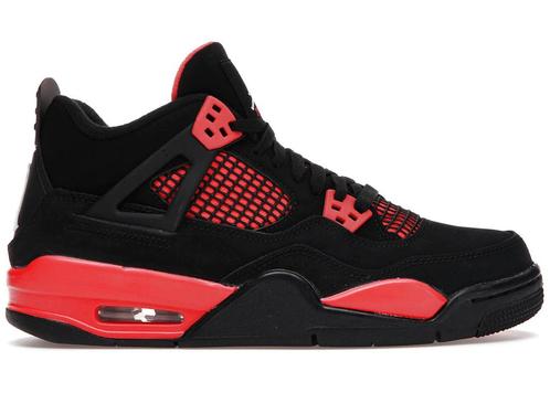 Jordan 4 Retro Red Thunder (GS) - Maat 37.5 EU, Kleding | Heren, Schoenen, Ophalen of Verzenden
