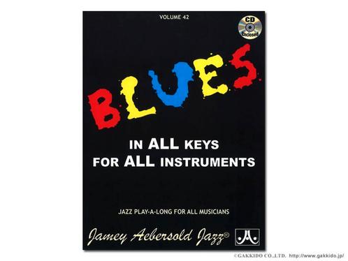 Jamey Aebersold Volume 42: Blues In All Keys, Muziek en Instrumenten, Bladmuziek, Gitaar, Basgitaar, Piano, Keyboard, Saxofoon