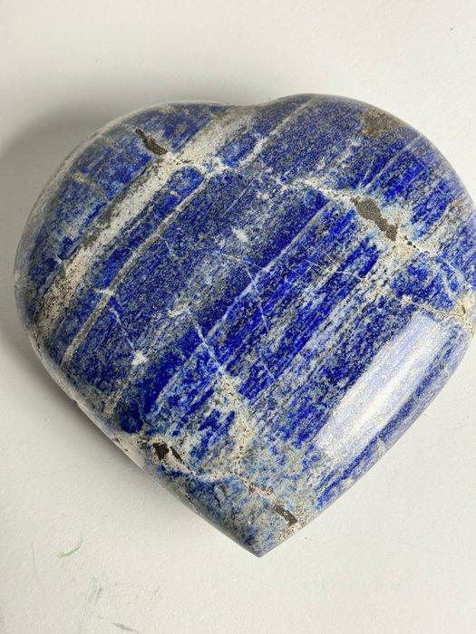 lapis lazuli Hart - Hoogte: 14 cm - Breedte: 4 cm- 2920 g -, Verzamelen, Mineralen en Fossielen