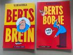 2 Albums - Kamagurka  Berts Bobje / Berts Brein - nieuwstaat, Ophalen of Verzenden, Zo goed als nieuw, Cartoons